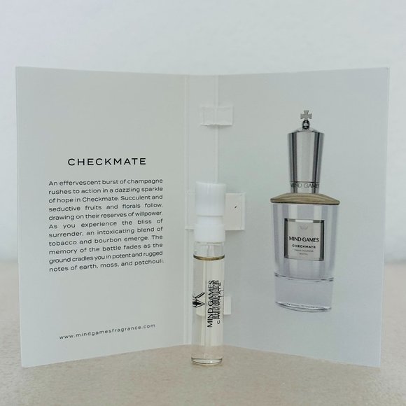🌿 NEW 🌿 MIND GAMES Checkmate Tabac Bourbon Santal Spray, 2 mL, 0.06 fl.oz - Picture 2 of 4